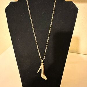 Park Lane necklace gold tone with stiletto charm